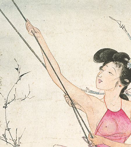 尉犁县-胡也佛的仕女画和最知名的金瓶梅秘戏图
